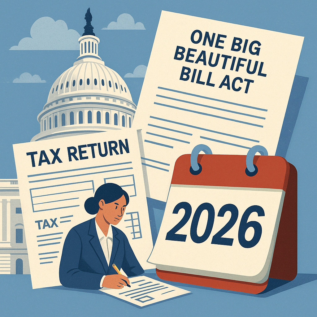 Read more about the article How the “One Big Beautiful Bill Act” Could Change Your 2026 Tax Return